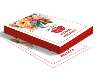 Make Your Business Cards Pop: The Painted Edge of Success! 2 Painted Edge Business Cards